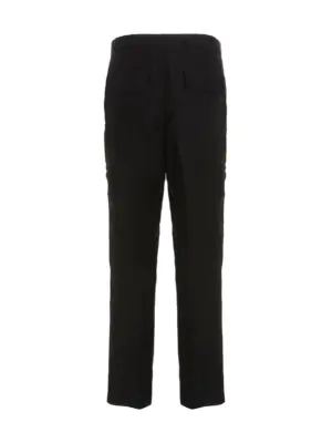 'Jacquard' pants N9MJACQUARD SAPIO Black