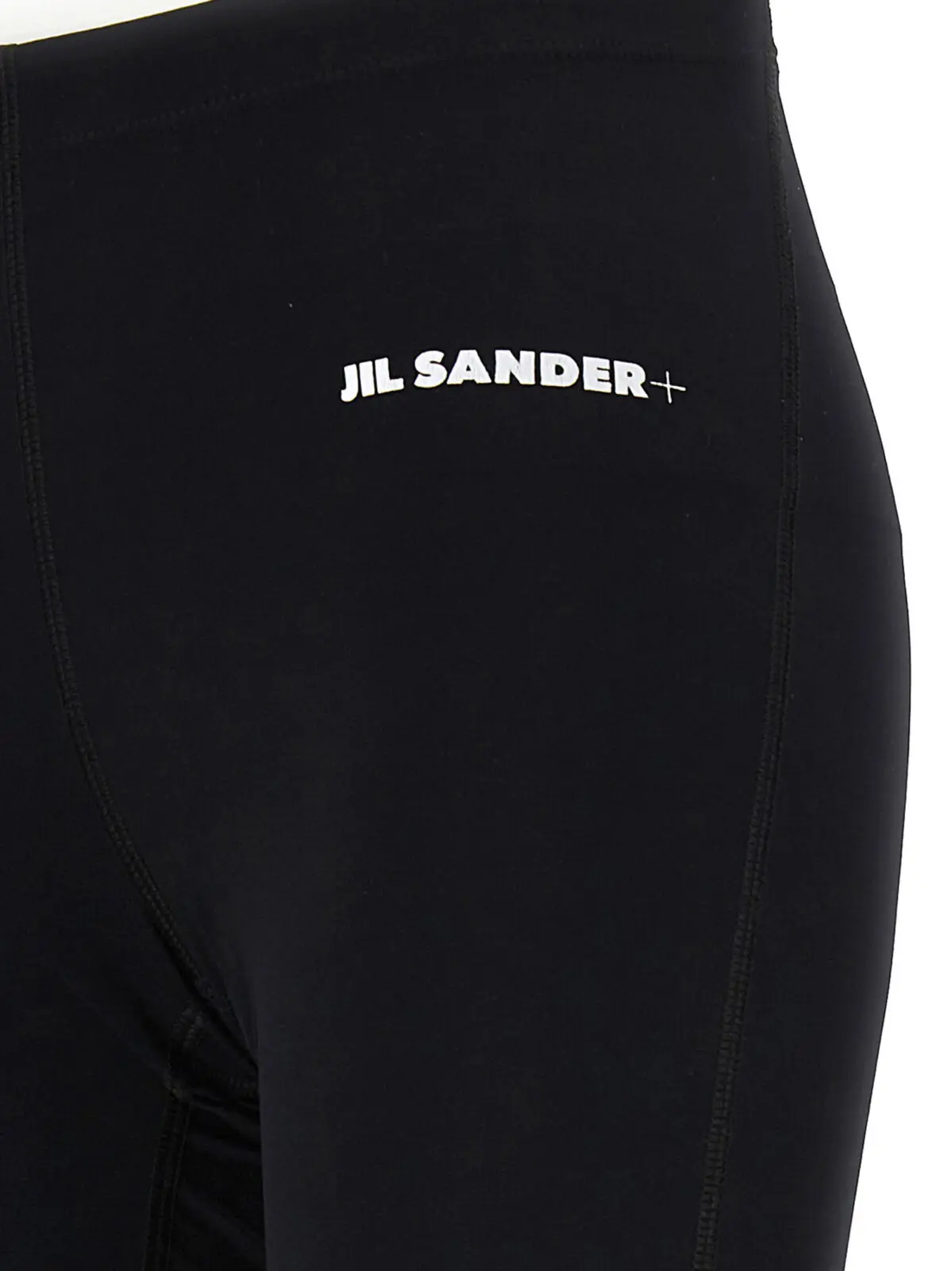 Легінси з логотипом Jil Sander 3 Logo print leggings Woman JIL SANDER Black