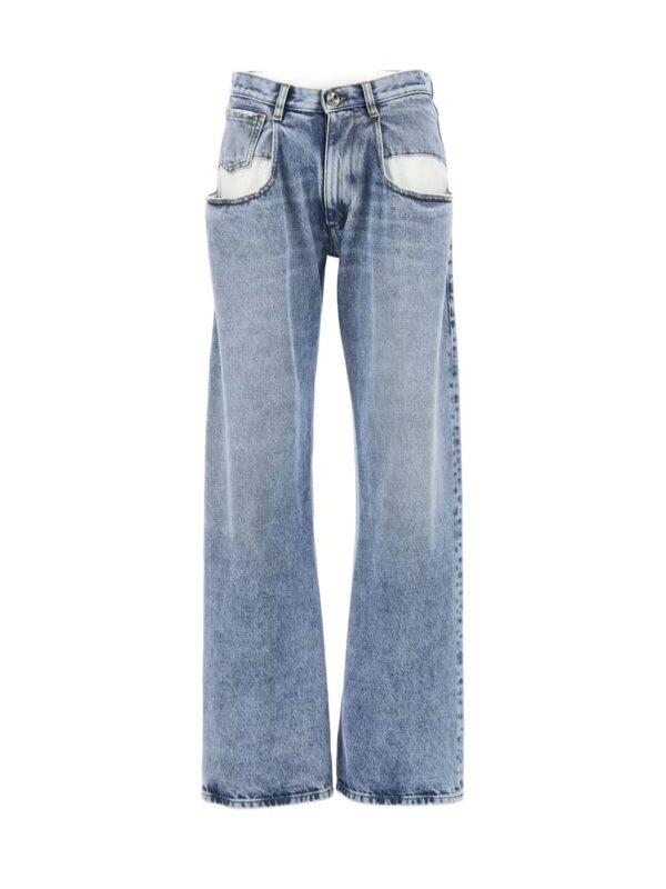 jeans tagli laterali MAISON MARGIELA Light Blue
