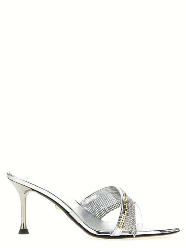 'Elastic' sandals ALEVÌ Silver