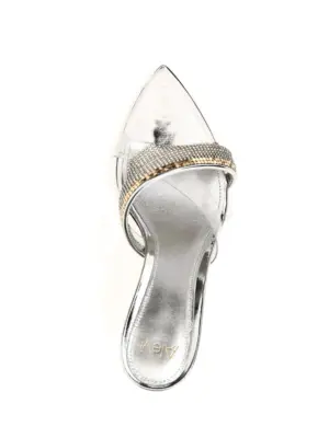 'Elastic' sandals Woman ALEVÌ Silver