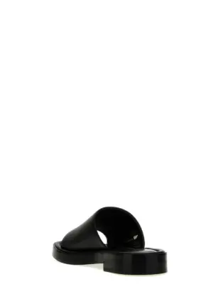 'Giunone’ sandals Man FERRAGAMO Black