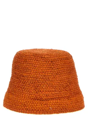 'Le Bob Ficiu’ bucket hat Woman JACQUEMUS Orange