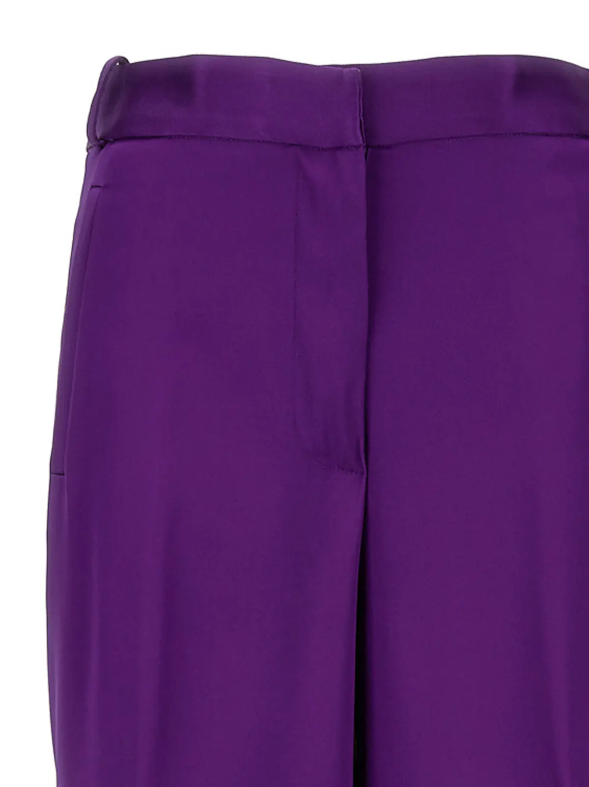 Штани карго Satin Versace Фіолетовий 3 Satin cargo pants Woman VERSACE Purple