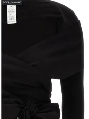 Top 'Kim Dolce&Gabbana' Woman DOLCE & GABBANA Black