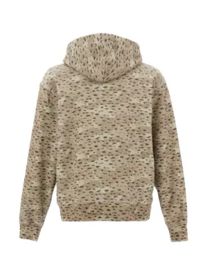 Felpa con cappuccio 'Camo leopard' SLAM3141HDCLP STAMPD Beige