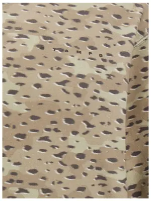 Felpa con cappuccio 'Camo leopard'  STAMPD Beige