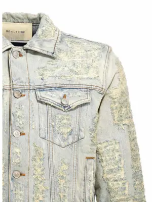 'Destroyed' jacket Man 1017-ALYX-9SM Light Blue