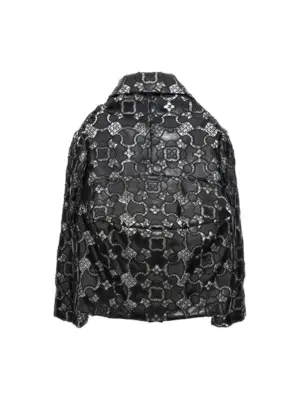Lace laser jacket GKJ0150511 COMME DES GARÇONS White/Black