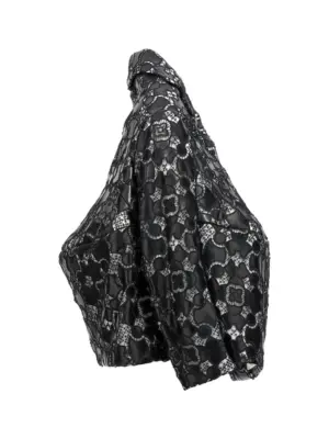 Lace laser jacket Woman COMME DES GARÇONS White/Black
