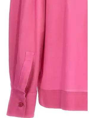 Silk bloshirt 100% silk NUDE Pink