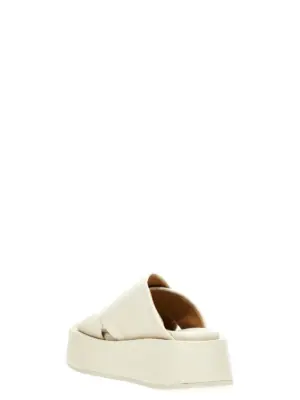 'Flat' slides MW6320188180 MARSÈLL White