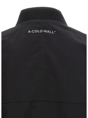 'Imprint' bomber jacket 100% polyamide A-COLD-WALL* Black