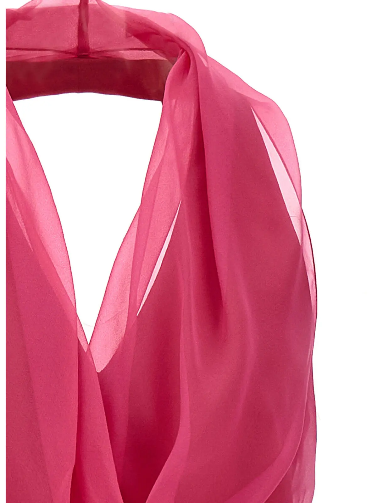 Шифоновий топ Alberta Ferretti 3 Chiffon top Woman ALBERTA FERRETTI Fuchsia