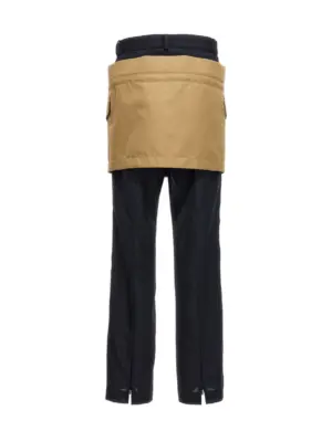 Miniskirt insert pants 2306612201 SACAI Multicolor