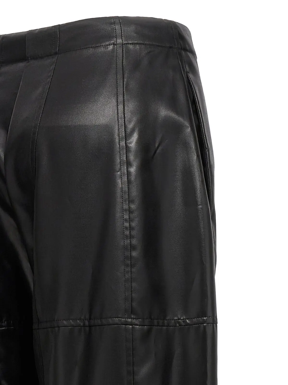 Штани з покриттям Jil Sander Чорні 4 Coated pants 100% cupro JIL SANDER Black