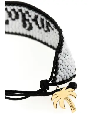 'Palm Beads' bracelet Woman PALM ANGELS White/Black