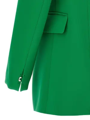 Tulle insert blazer jacket 100% polyester DSQUARED2 Green