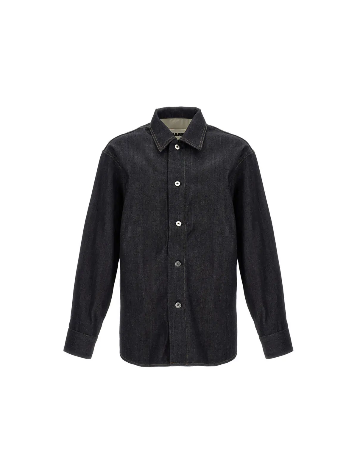 Джинсова сорочка Jil Sander Синя 1 Denim overshirt JIL SANDER Blue