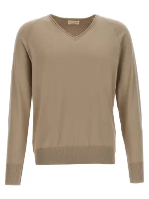 Cotton sweater MA'RY'YA Beige