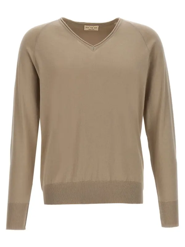 Cotton sweater MA'RY'YA Beige