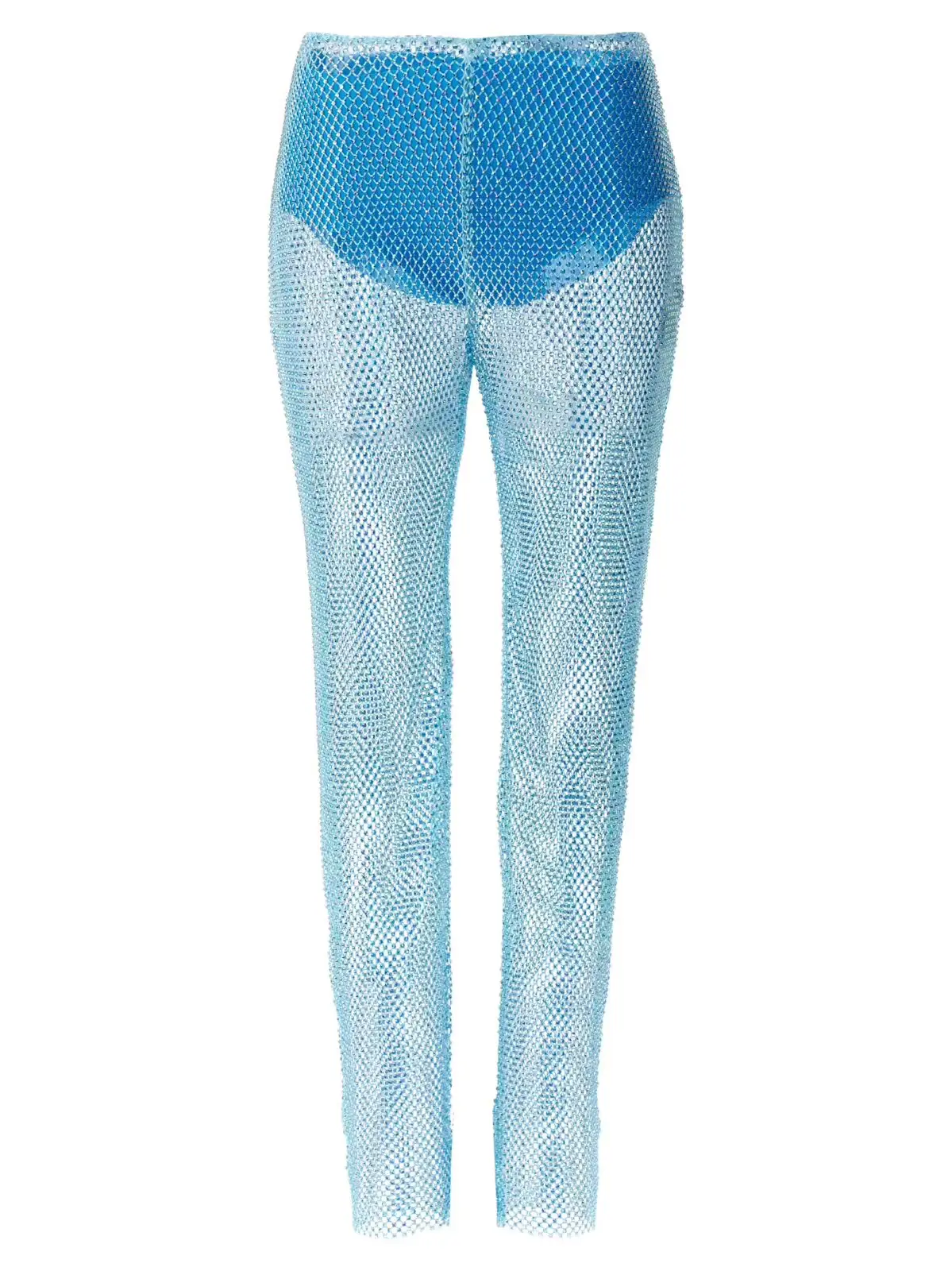 Брюки з паєткової сітки Giuseppe Di Morabito 1 Sequin mesh pants GIUSEPPE DI MORABITO Light Blue
