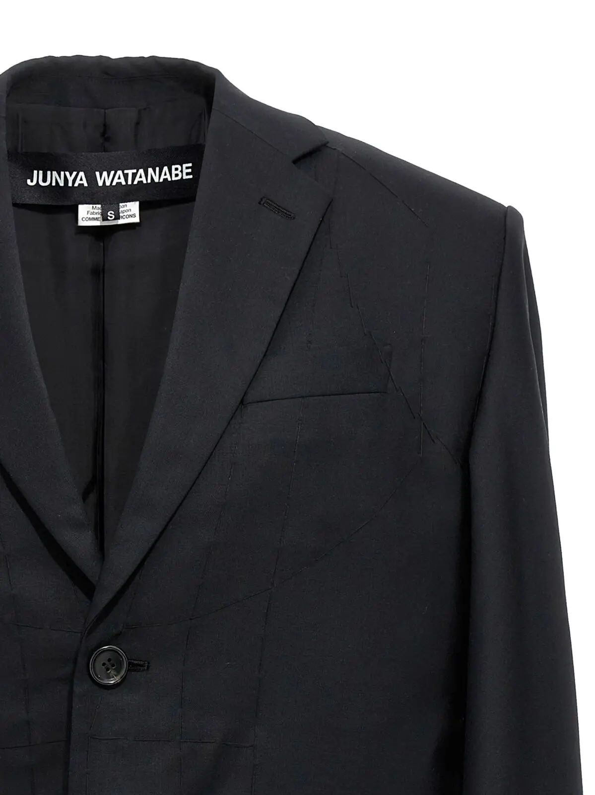 Накидка Seymo wool Junya Watanabe Чорний 4 Seymo wool cape 100% wool JUNYA WATANABE Black