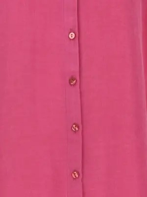 'Santa Viscose' shirt 100% cupro MVP WARDROBE Fuchsia