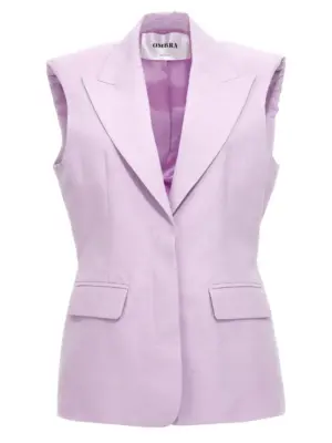'N°4' blazer jacket OMBRA MILANO Purple