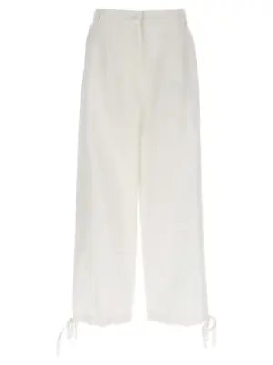 Carrot pants MSGM White