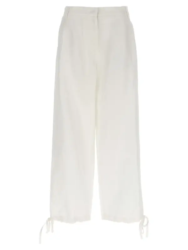 Carrot pants MSGM White