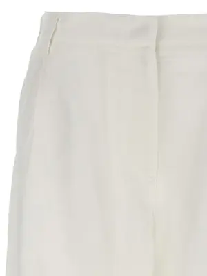 Carrot pants Woman MSGM White