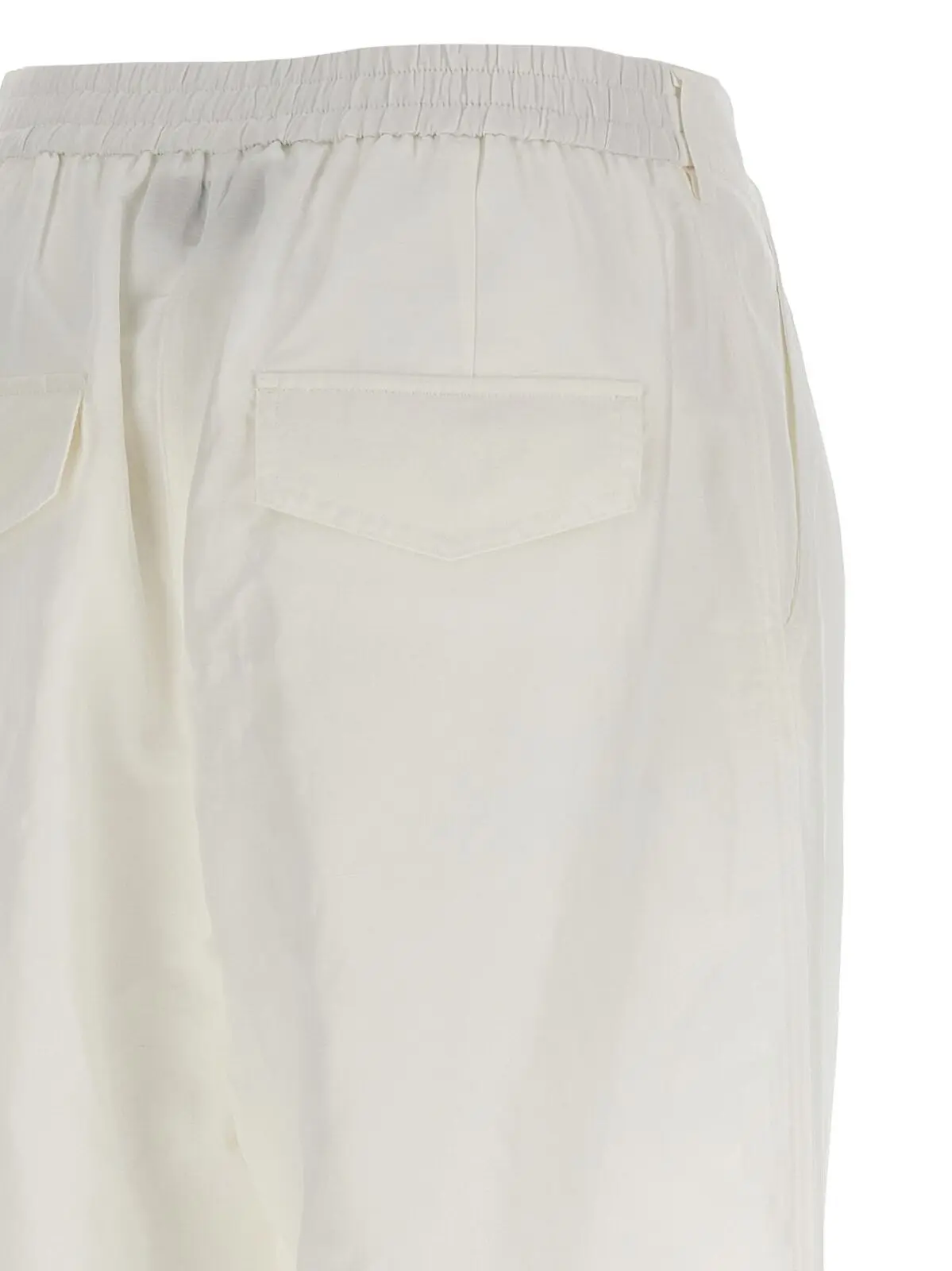Штани Carrot Msgm Білий 4 Carrot pants 75% viscose 25% linen MSGM White