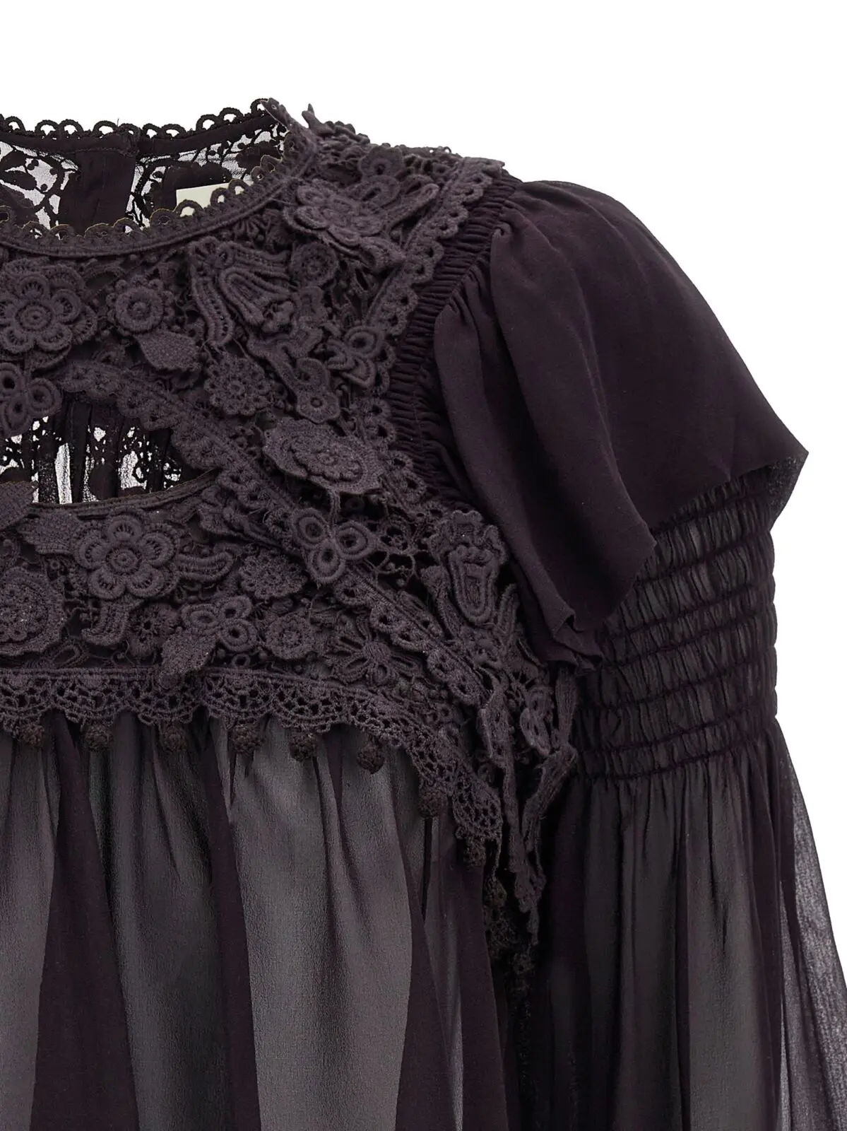 Топ Rokia Isabel Marant Чорний 3 'Rokia' top Woman ISABEL MARANT Black