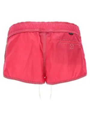 Logo nylon shorts SH0045FAX1027DP123 TOM FORD Fuchsia