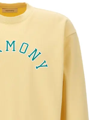 'Sael Varsity' sweatshirt Man HARMONY Yellow