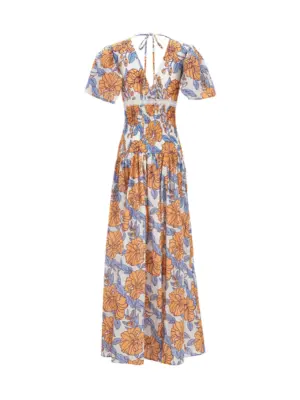 'Rosellina' long dress ROSELLINAMUSSOLAFIORE LE TWINS Multicolor