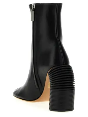'Tonal spring' ankle boots OWID033S23LEA00110101010 OFF-WHITE Black