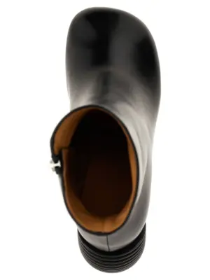 'Tonal spring' ankle boots Woman OFF-WHITE Black