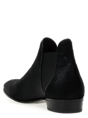 Calf hair ankle boots 625CAVALLINONERO LIDFORT Black