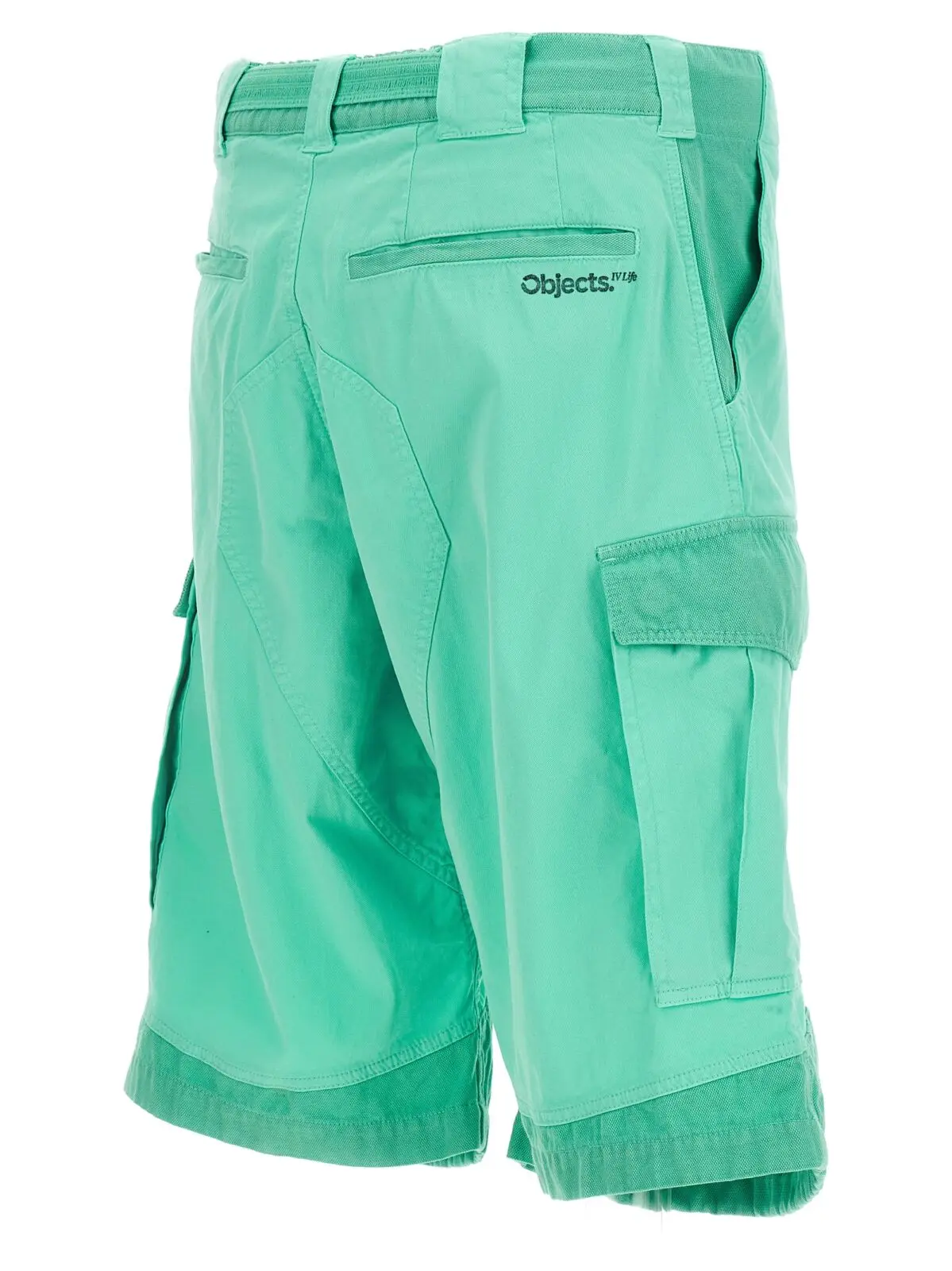 Шорти Cargo Objects Iv Life Зелений 3 Cargo shorts Man OBJECTS IV LIFE Green