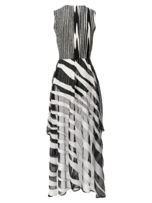 Tray patterned bodysuit DS23SK3FBK026AF9001 MISSONI White/Black