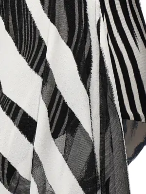 Tray patterned bodysuit 100% viscose MISSONI White/Black