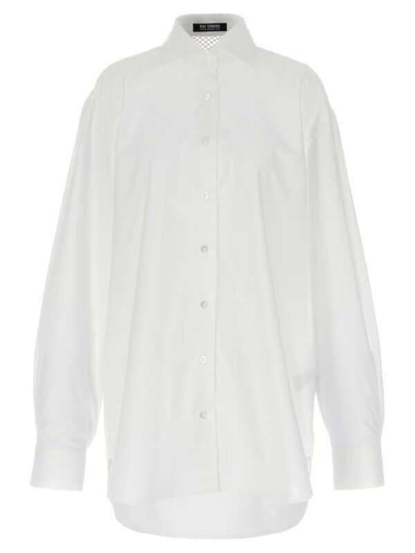 Mesh insert shirt RAF SIMONS White