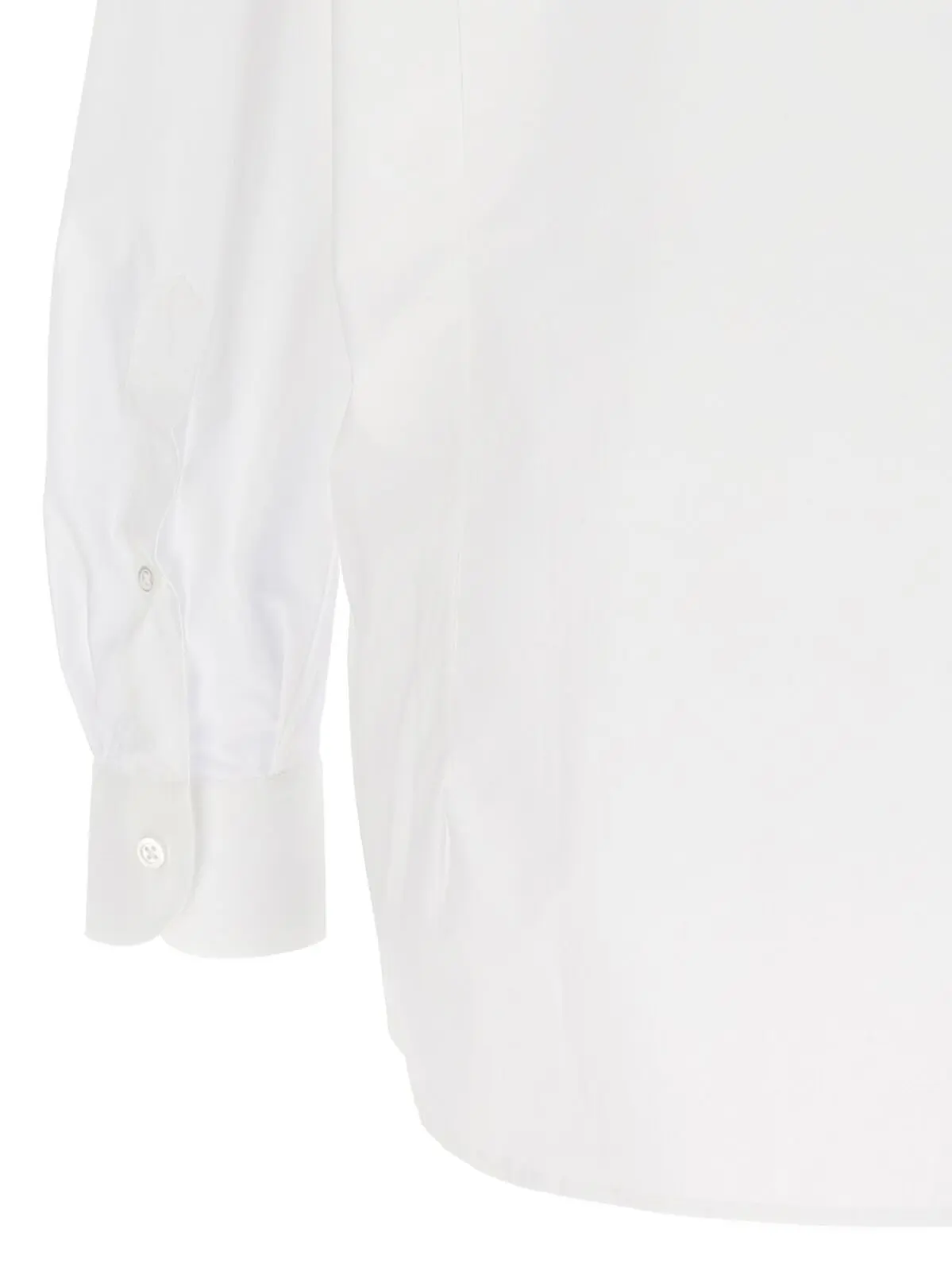 Сорочка з сітчастими вставками Raf Simons 4 Mesh insert shirt 100% cotton RAF SIMONS White