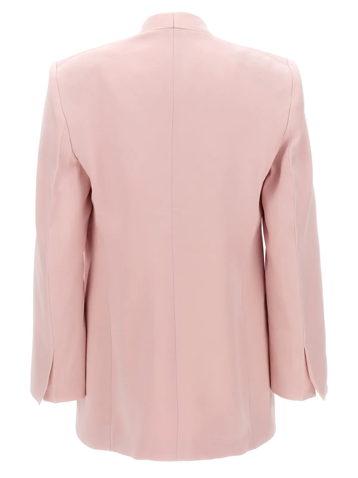Блейзер Single-breasted Victoria Beckham Рожевий 2 Single-breasted blazer jacket 1223WJK004761BBLUSH VICTORIA BECKHAM Pink
