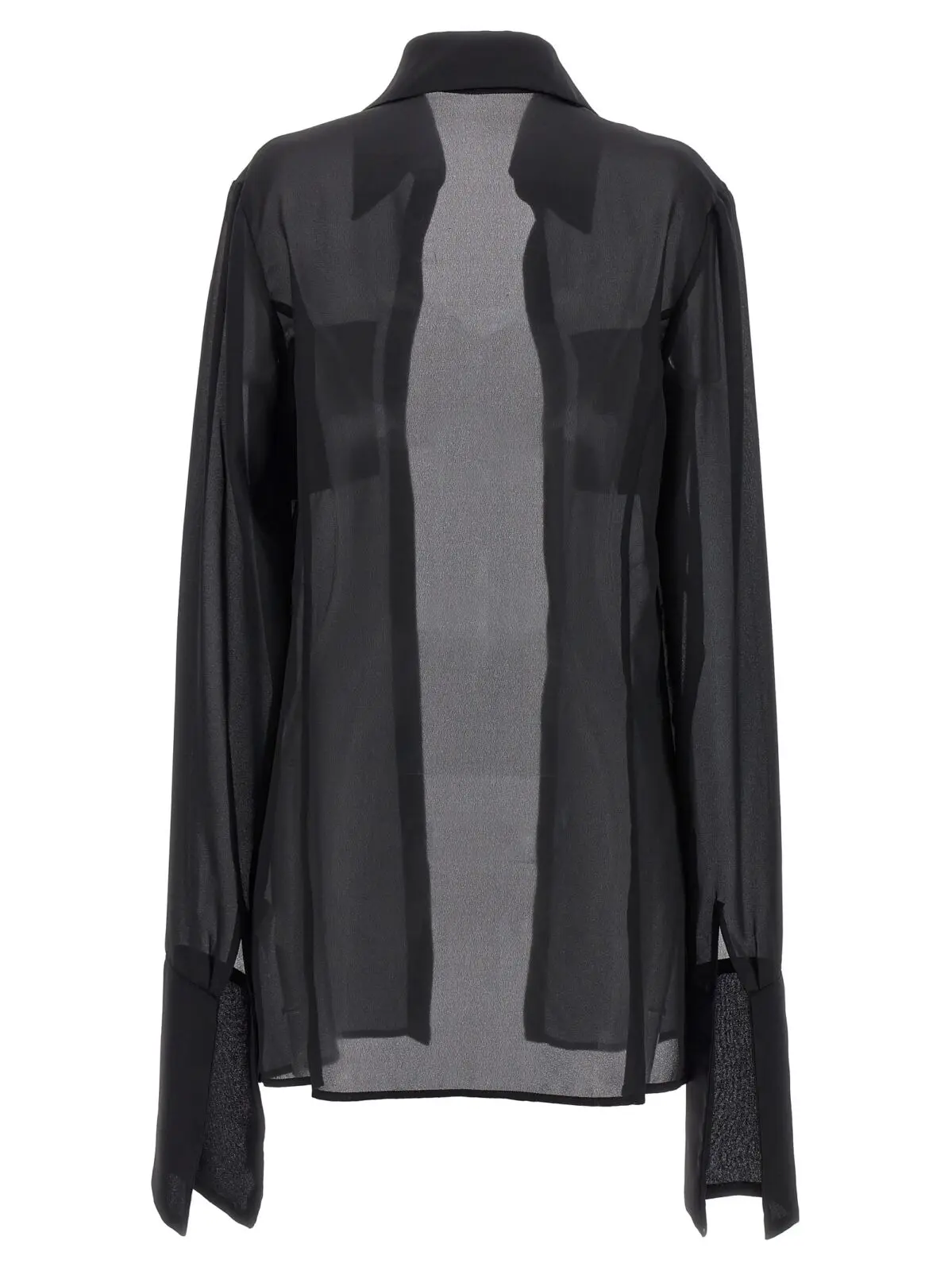 Сорочка Georgette Monot Чорний 2 'Georgette' shirt SS23208BLACK MONOT Black
