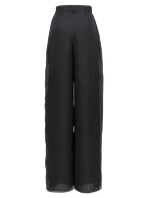 Georgette' pants SS23509BLACK MONOT Black