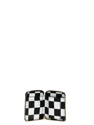 'Check Print' wallet Unisex COMME DES GARÇONS WALLET Black