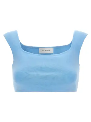 'Fulmine’ top SPORTMAX Light Blue